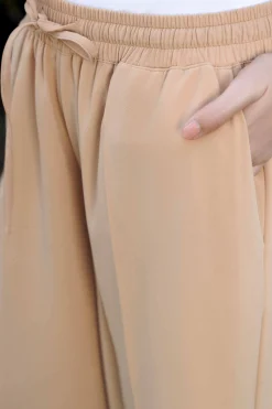 Dyed Pants-Camel