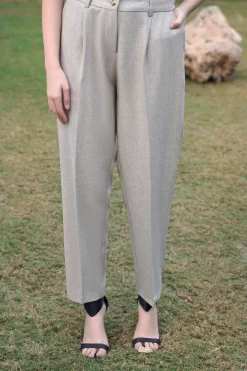 Dyed Pants-Grey