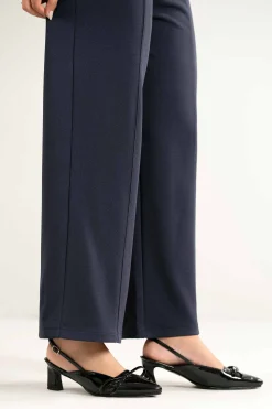 Dyed Pants-Navy