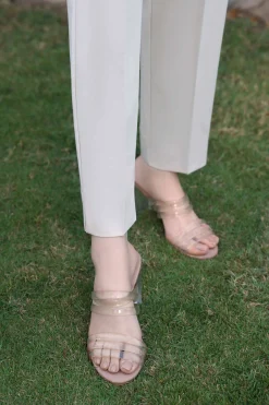 Dyed Pants-Off White