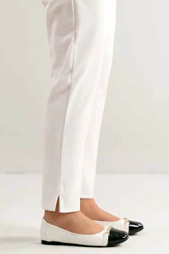Dyed Pants-White