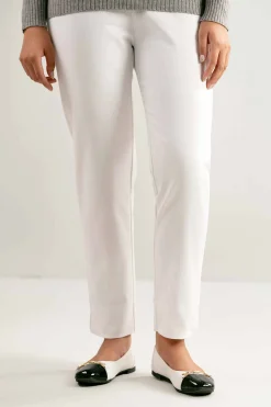 Dyed Pants-White