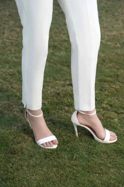 Dyed Pants-White