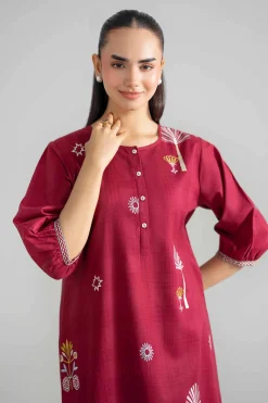 Embroidered Dress - AS26-58