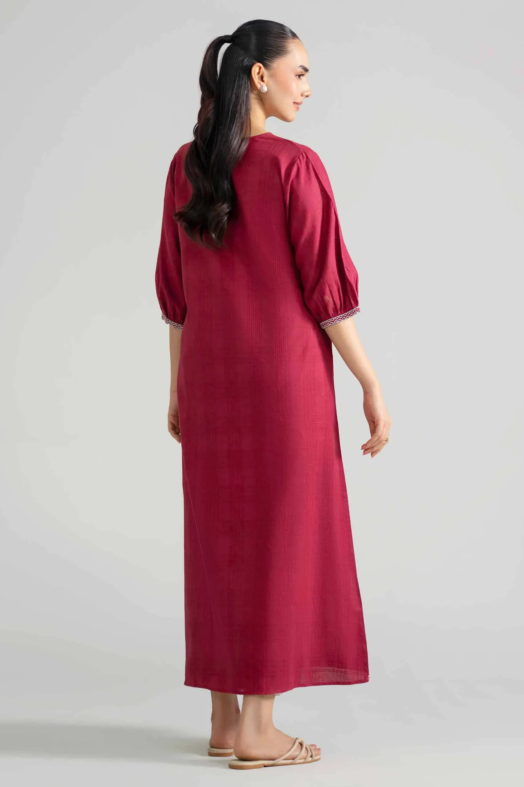 Embroidered Dress - AS26-58