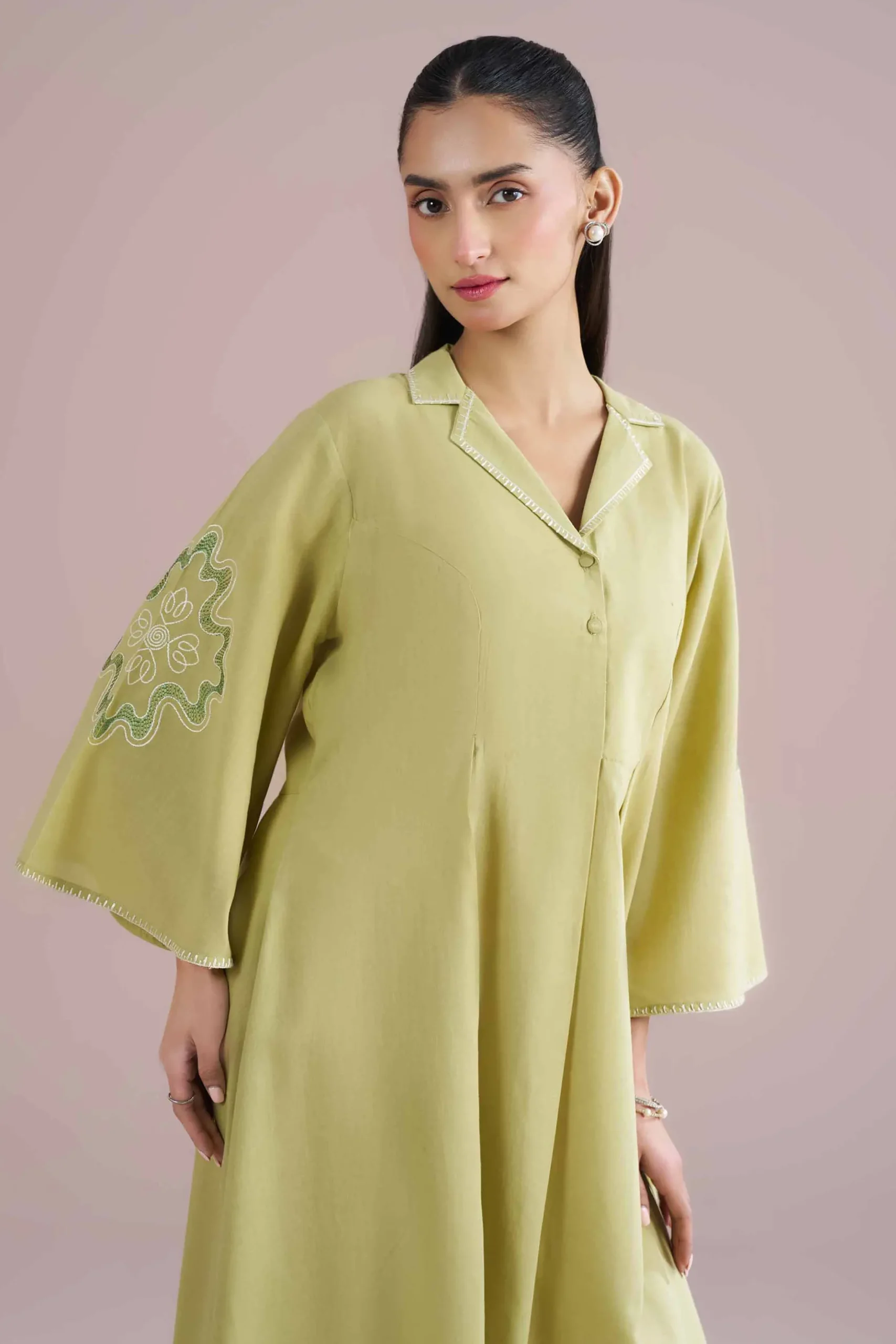 Embroidered Dress - AS26-41
