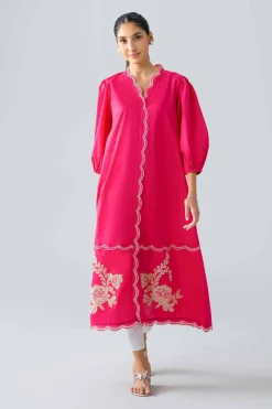 Embroidered Dress - AS26-23