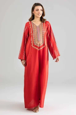 Embroidered Dress - FE26-60