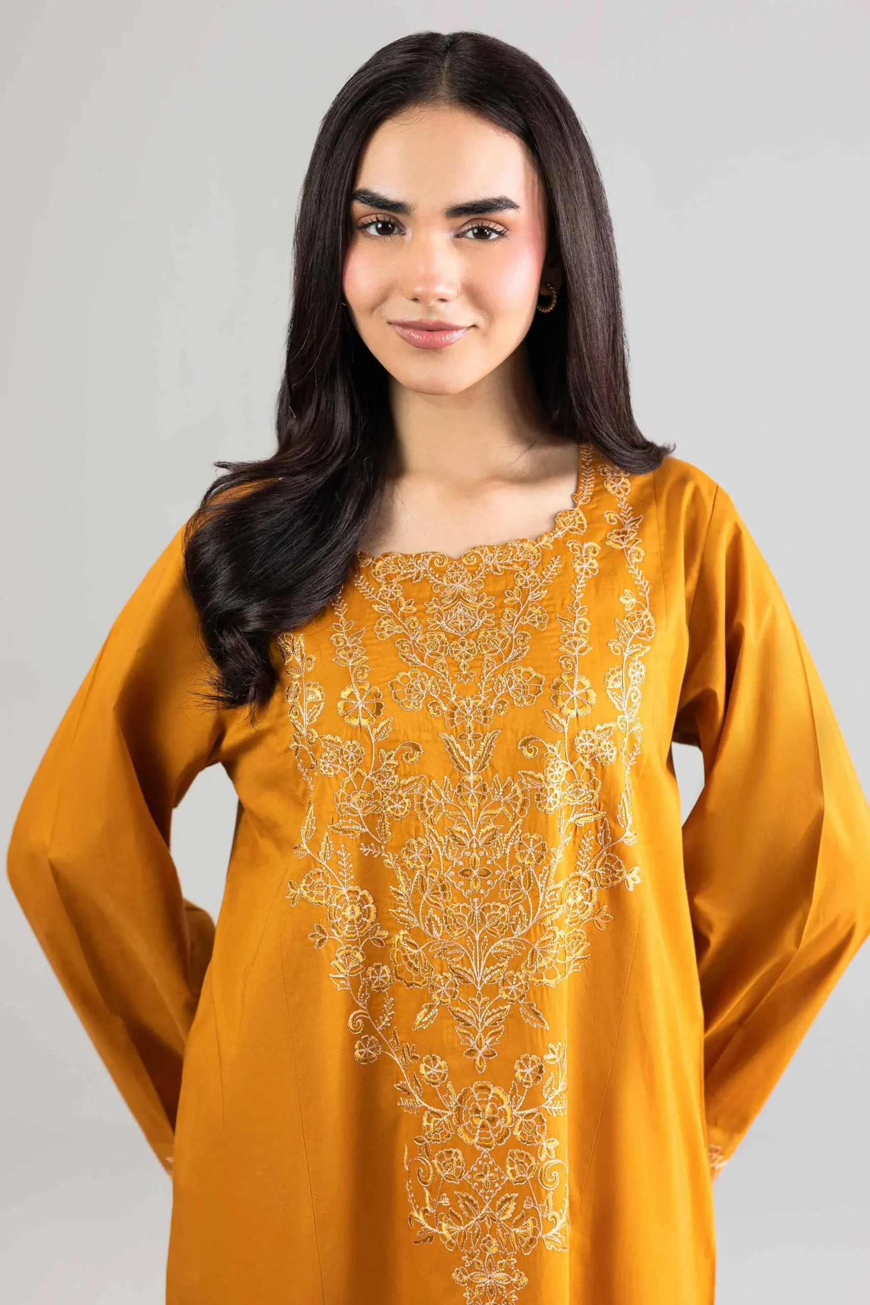 Embroidered Dress - FE26-63
