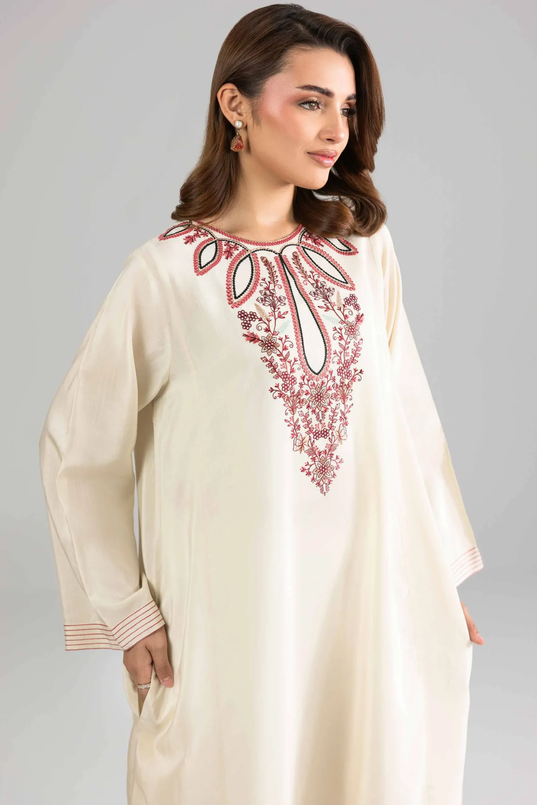 Embroidered Dress - FE26-58