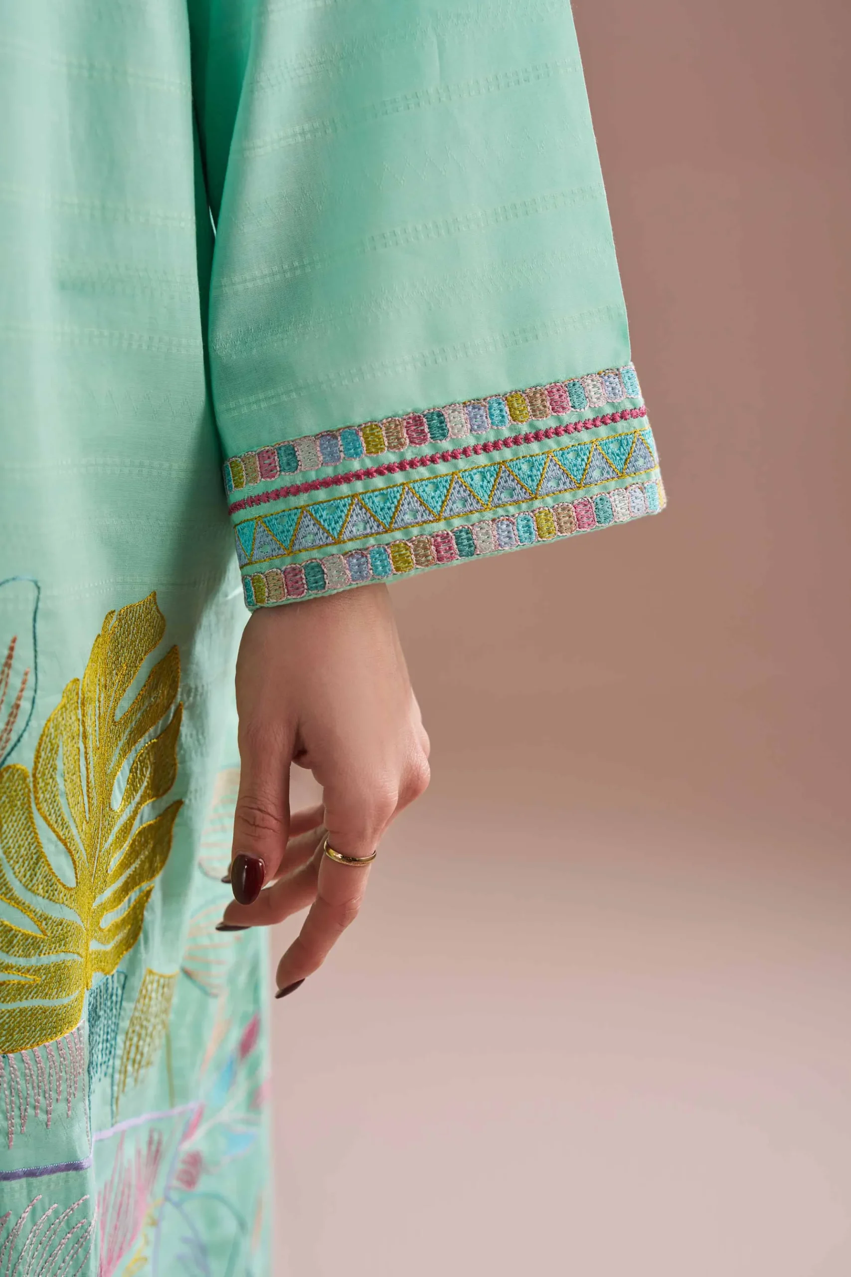 Embroidered Dress - FE26-30