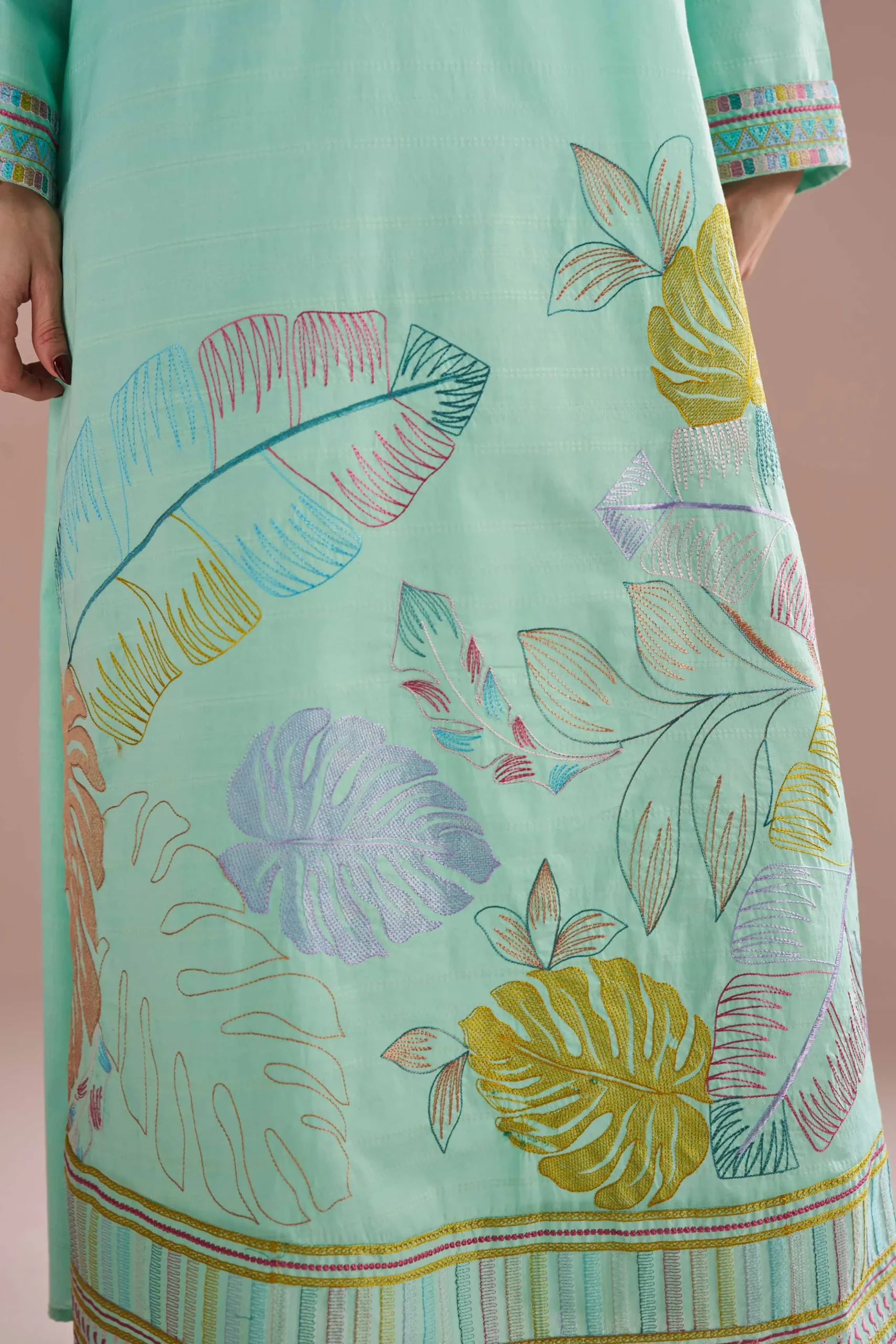 Embroidered Dress - FE26-30