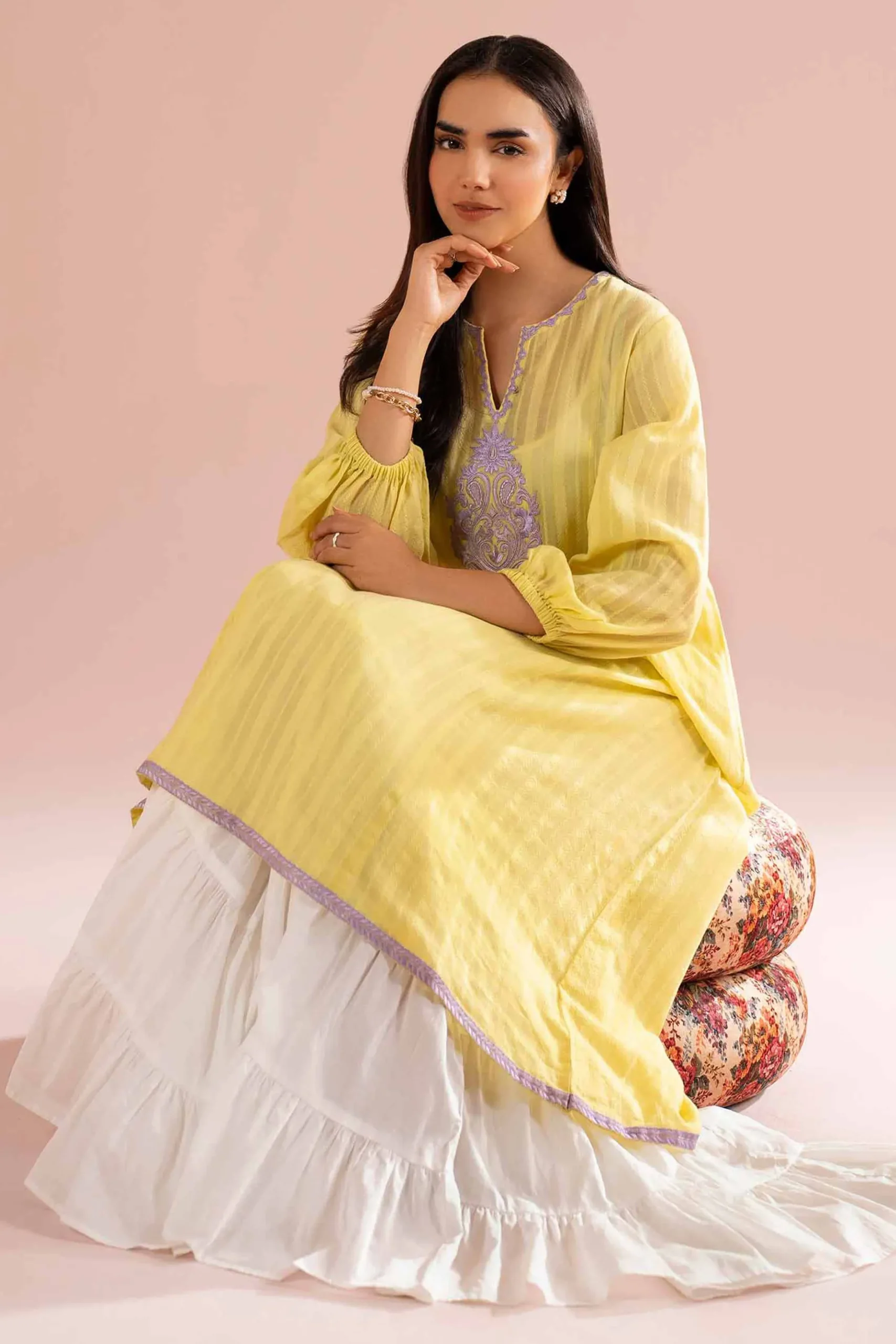 Embroidered Dress - PE26-10