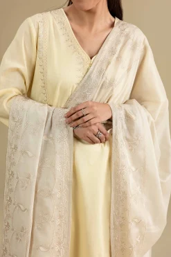 Embroidered Dupatta - KFE26-195