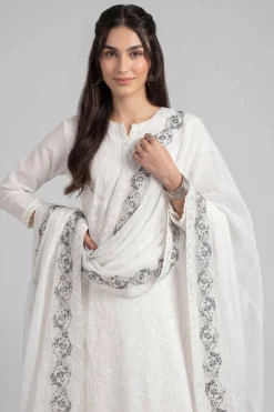 Embroidered Dupatta - KFE26-193