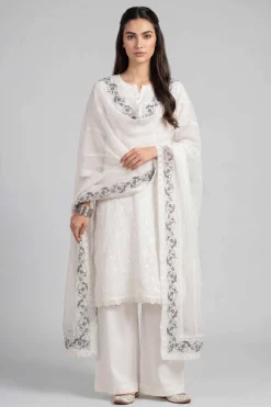 Embroidered Dupatta - KFE26-193