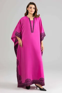 Embroidered Kaftan - FE26-110