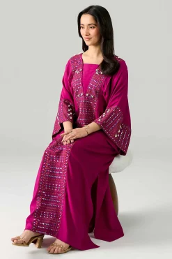 Embroidered Kaftan - FE26-61