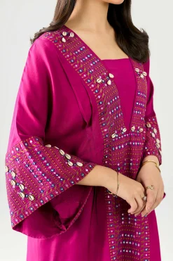 Embroidered Kaftan - FE26-61