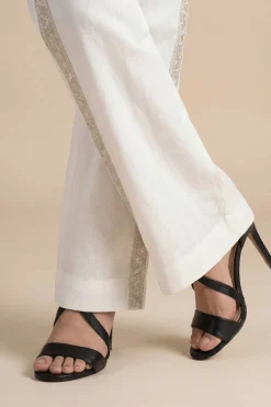 Embroidered Trousers - PE26-646
