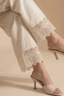 Embroidered Trousers - PE26-649