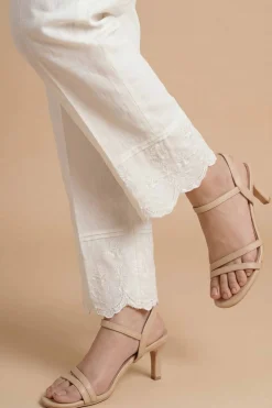 Embroidered Trousers - PE26-655