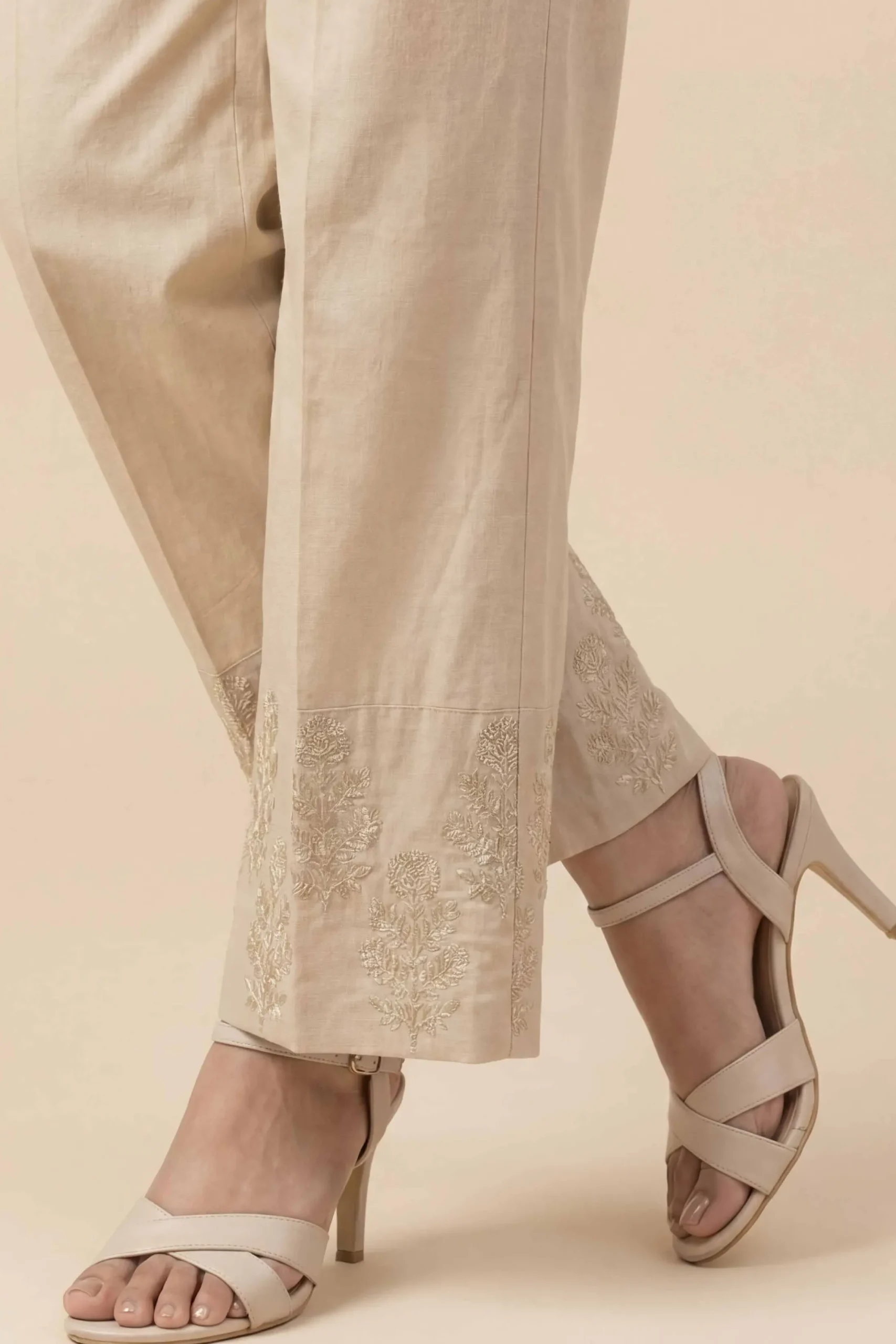 Embroidered Trousers - PE26-640
