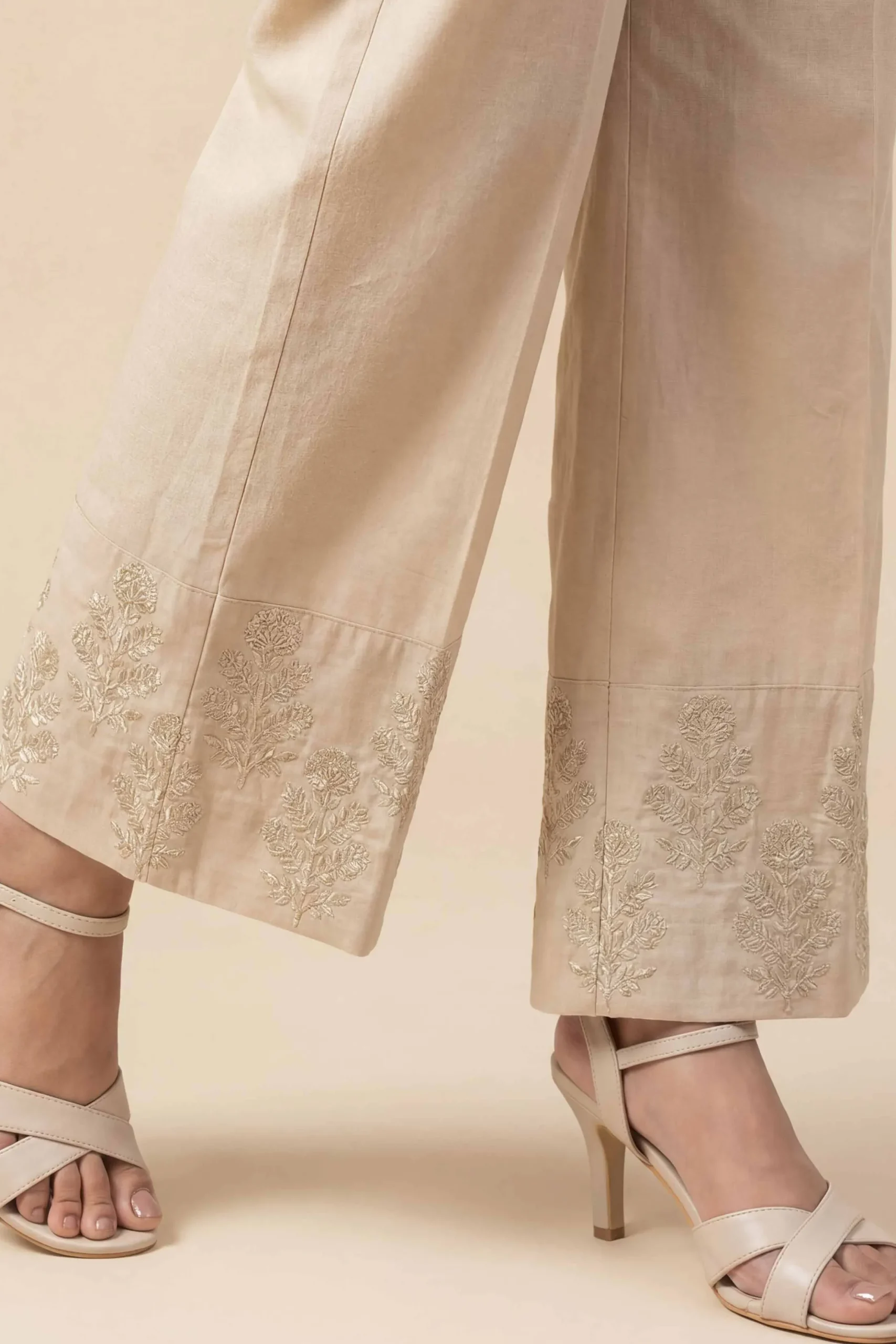 Embroidered Trousers - PE26-640