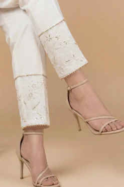 Embroidered Trousers - PE26-642