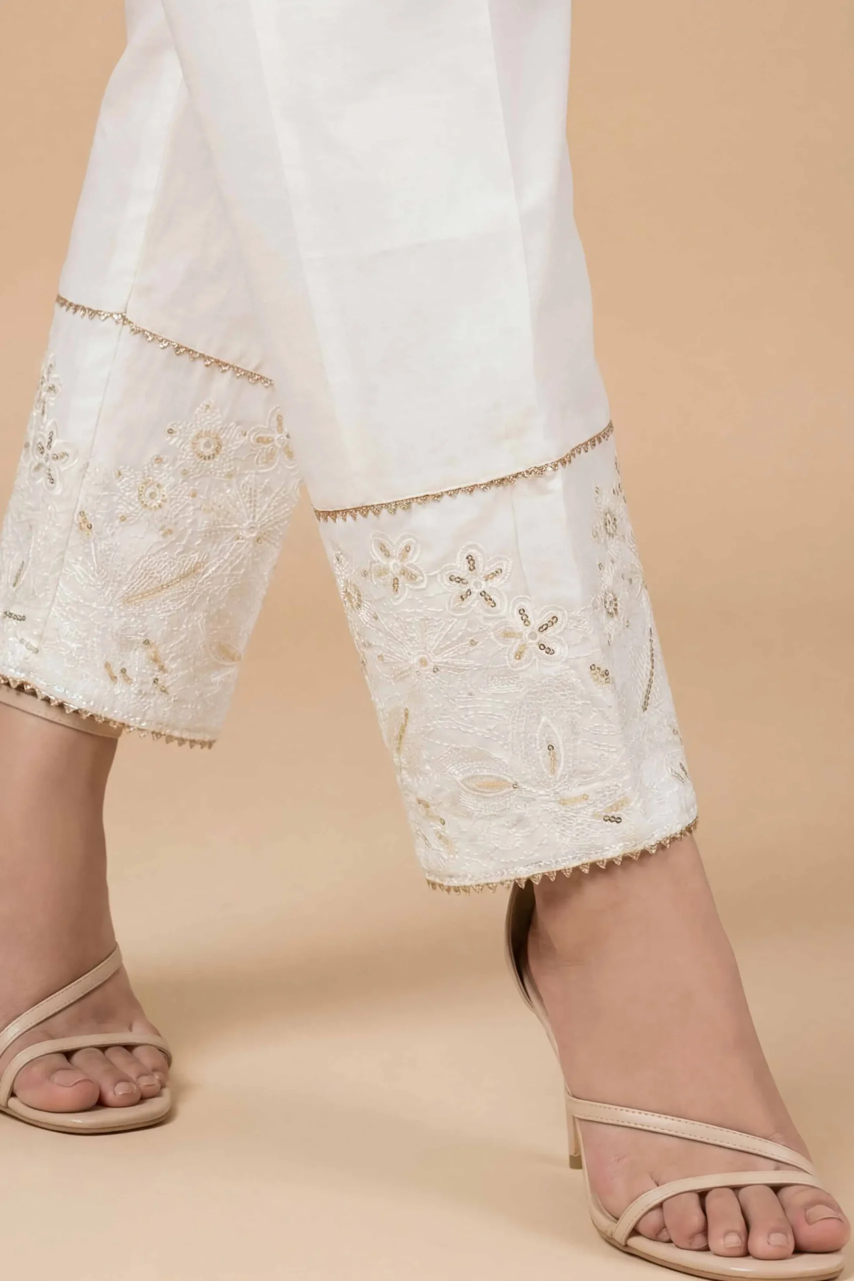 Embroidered Trousers - PE26-642