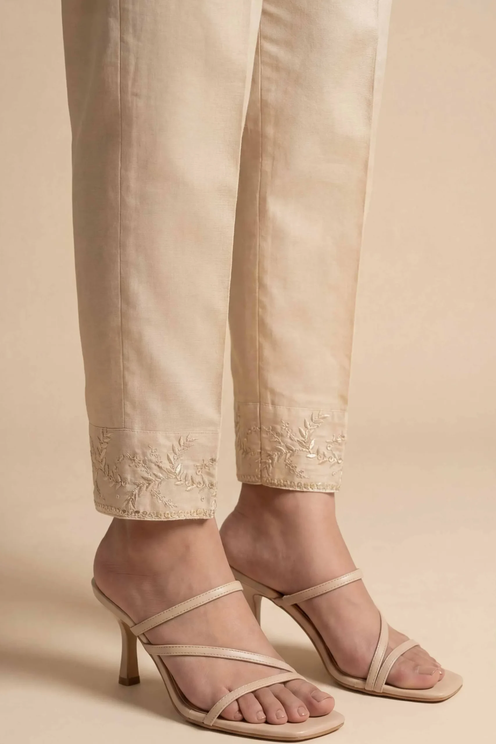 Embroidered Trousers - PE26-648