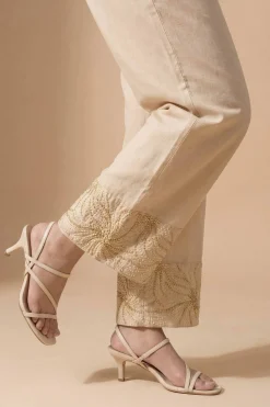 Embroidered Trousers - PE26-661