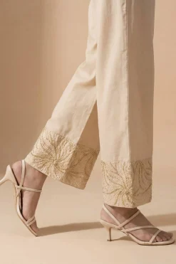 Embroidered Trousers - PE26-661