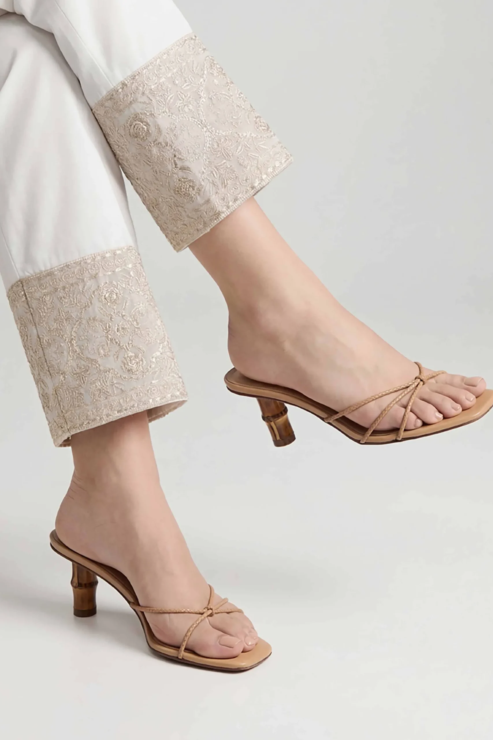 Embroidered Trousers - PE26-659