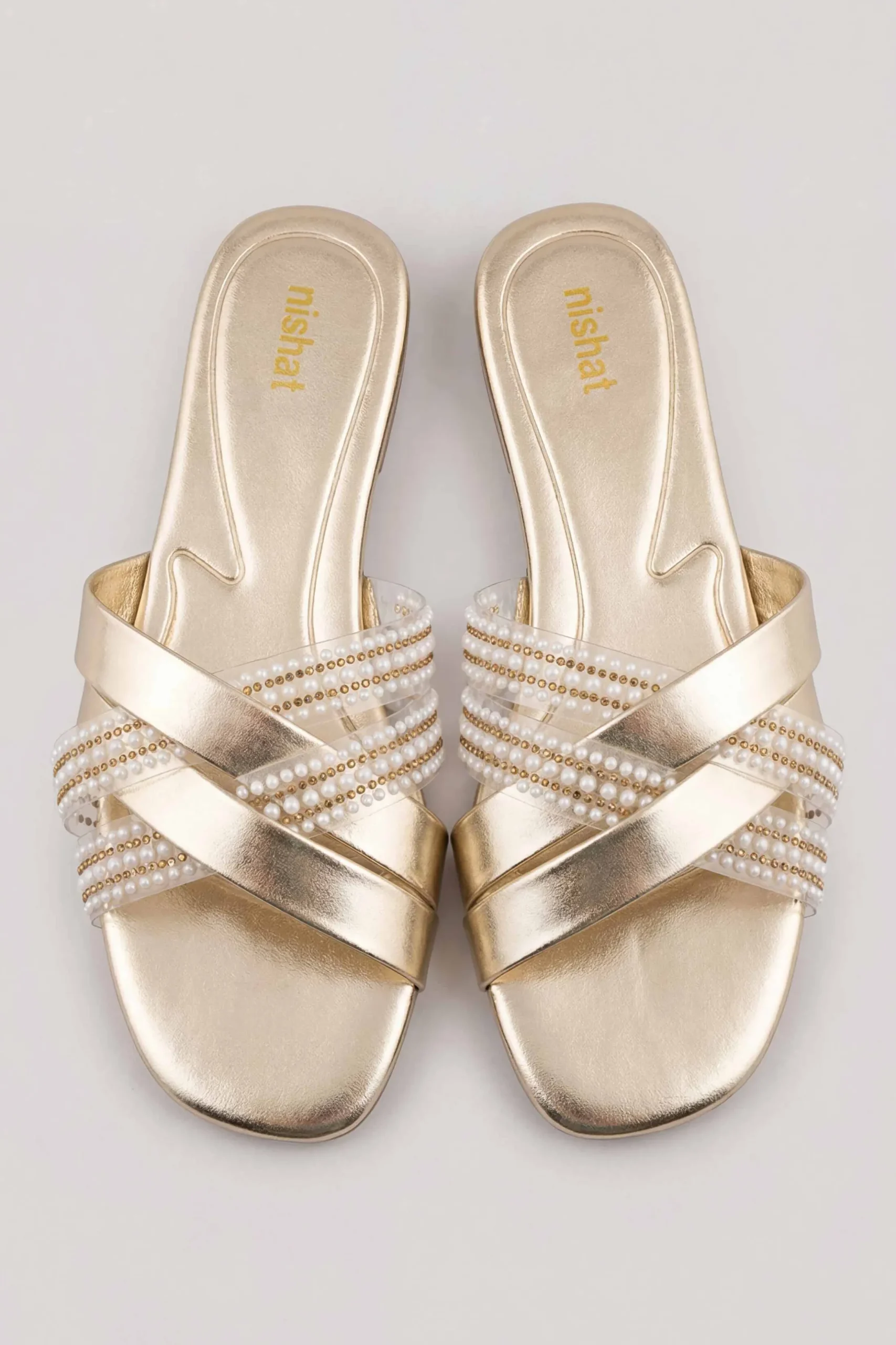 Gold Chappal-445292919