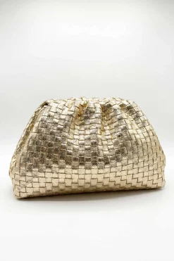 Gold Clutch-449032119