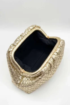 Gold Clutch-449032119