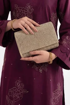 Gold Clutch-448652119