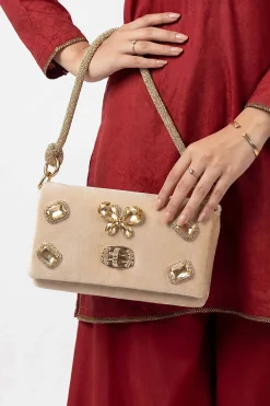 Gold Clutch-448502119