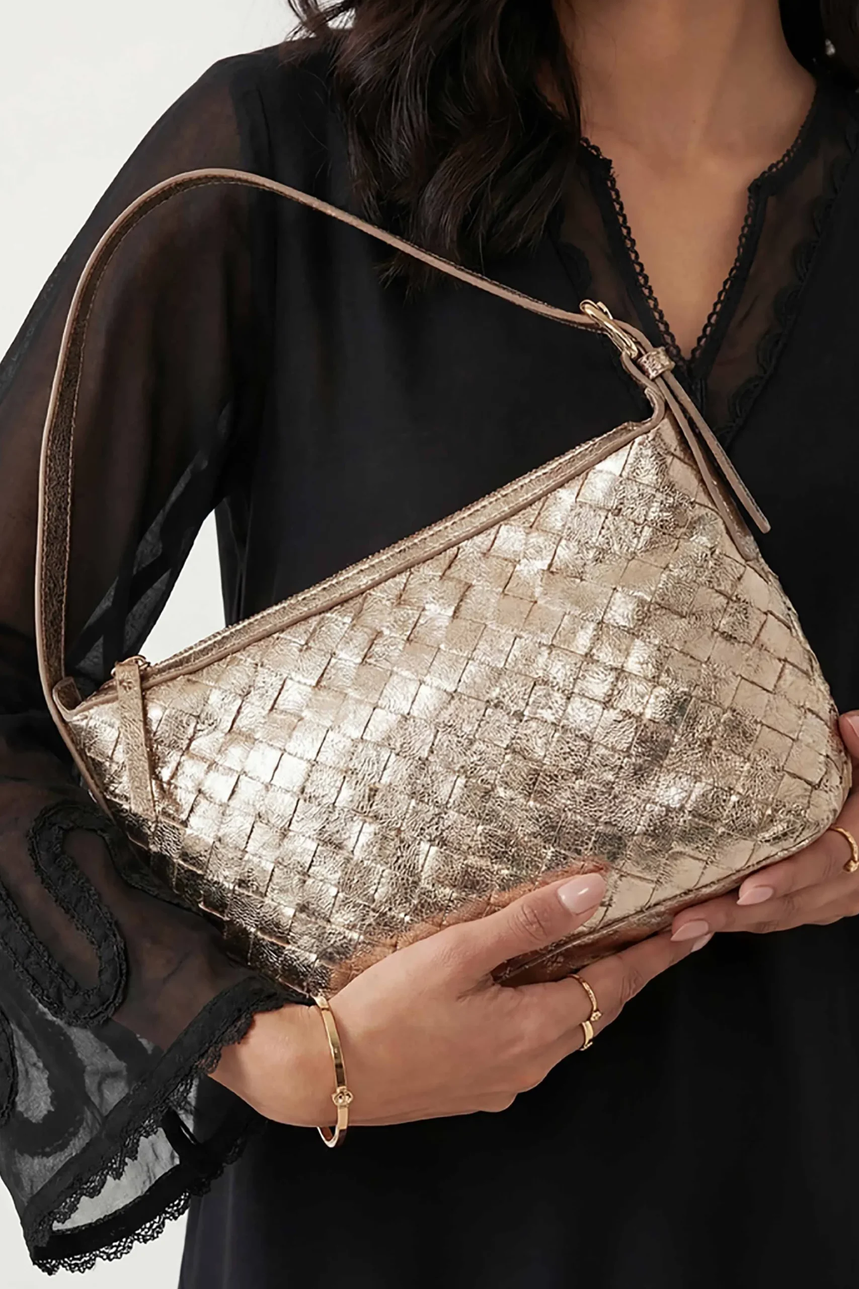 Gold Evening Bag-448982119