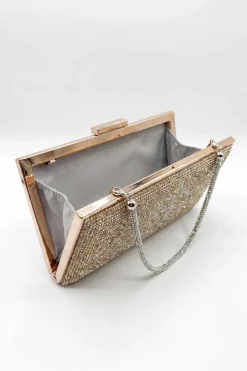 Gold & Silver Clutch-448632119
