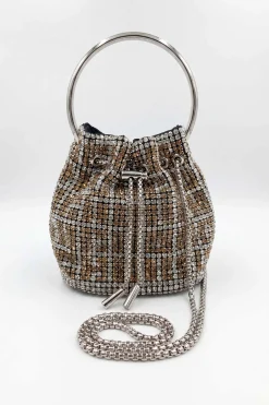 Gold & Silver Clutch-444072119