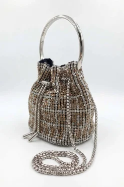 Gold & Silver Clutch-444072119