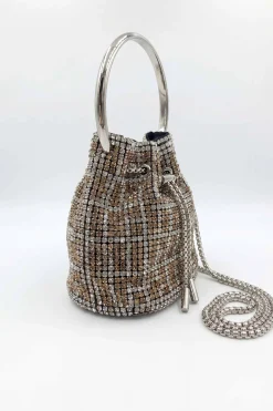 Gold & Silver Clutch-444072119