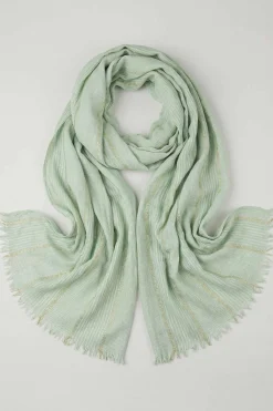Green Women Scarf-443412104