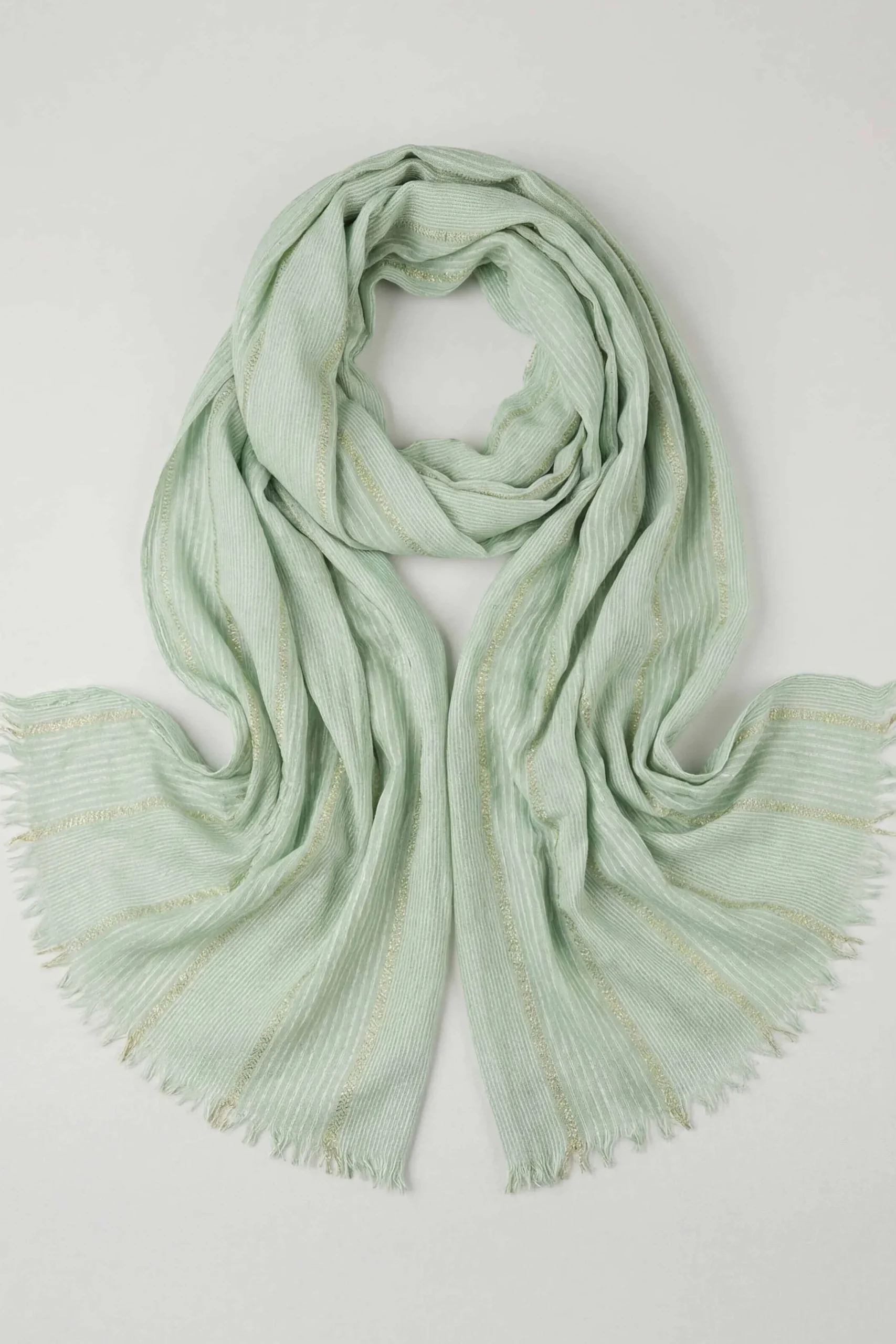 Green Women Scarf-443412104