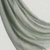 Green Women Scarf-443432104