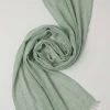 Green Women Scarf-443442104