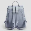 Grey Blue Back Pack-446222111