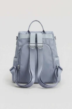 Grey Blue Back Pack-446222111